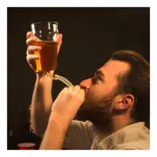 Ölglas Bong