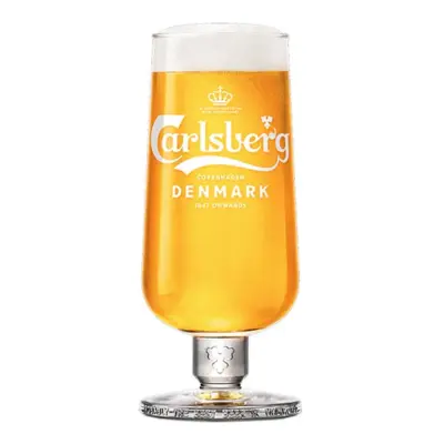 Carlsberg Ölglas med Fot - 6-pack 75 cl