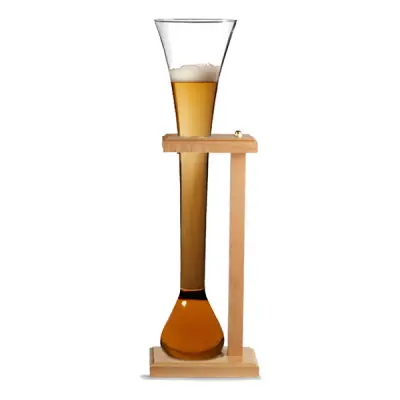 Ölglas Half Yard of Ale med Ställ