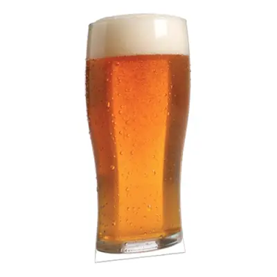 Ölglas Kartongfigur