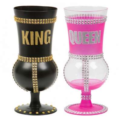 Ölglas King & Queen