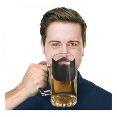 Ölglas med Skägg
