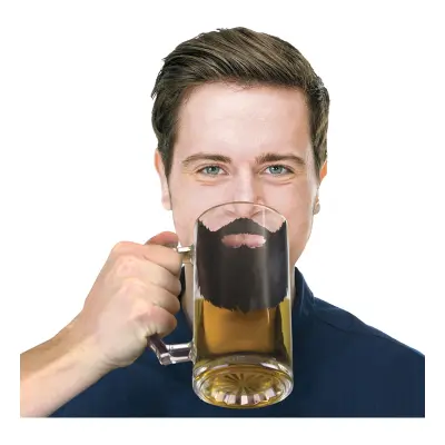 Ölglas med Skägg