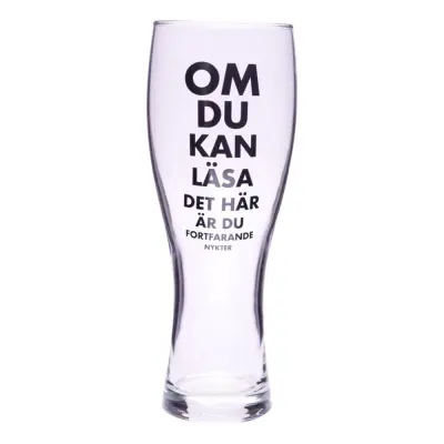 Ölglas Om Du Kan Läsa... - 1-pack