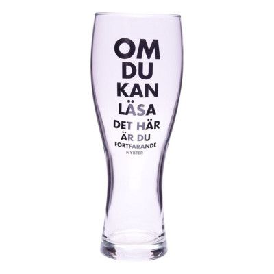 Ölglas Om Du Kan Läsa... - 1-pack