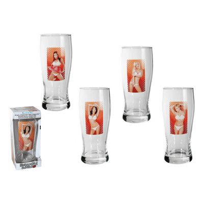 Ölglas Strippa Kvinna