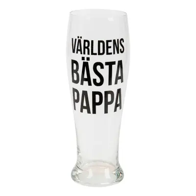 Ölglas Världens Bästa Pappa