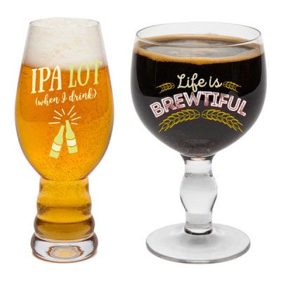 Beer Snob Ölglas Set - 2-pack