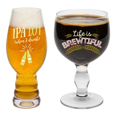 Beer Snob Ölglas Set - 2-pack