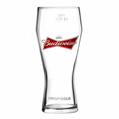 Budweiser Ölglas