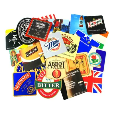 Glasunderlägg Ölsorter - 25-pack