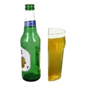 Halvt Ölglas