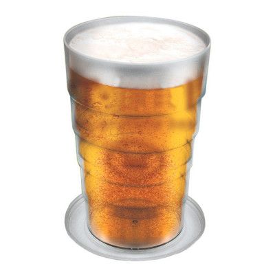 Ihopfällbart Ölglas