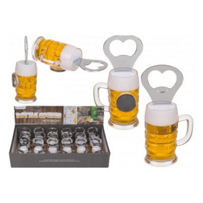 Kapsylöppnare Ölglas med Magnet - 1-pack