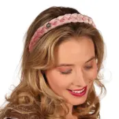 Oktoberfest Diadem Rosa - One size