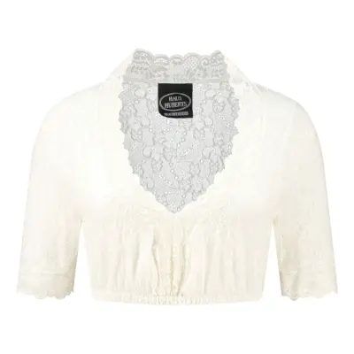 Oktoberfest Dirndl Blus Naturvit - 46
