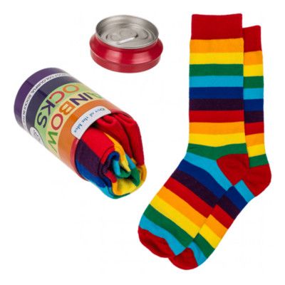 Regnbågsstrumpor - One size