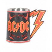Stort AC/DC Lyxig Mugg / Sejdel 14 cm