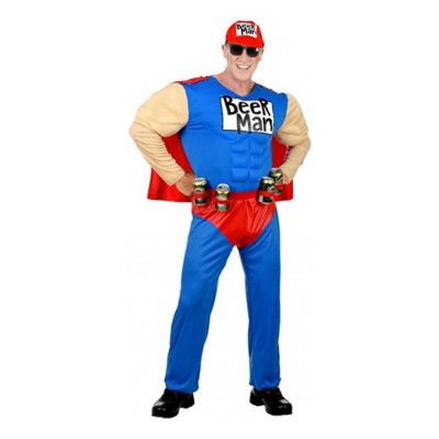 Super Beer Man Maskeraddräkt - Medium