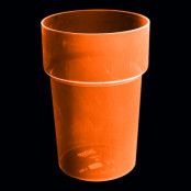 UV Neon Ölglas - 4-pack Orange