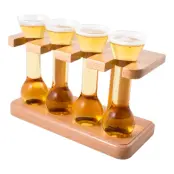 Yard of Ale Mini Ölglas med Ställ