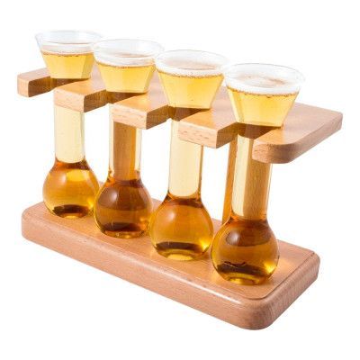 Yard of Ale Mini Ölglas med Ställ