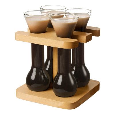 Yard of Ale Shotglas med Ställ