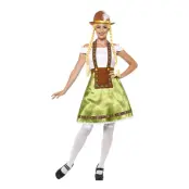 Bavarian Maid Grön Maskeraddräkt - X-Large