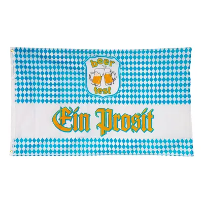 Flagga Oktoberfest Ein Prosit - 150 x 90 cm