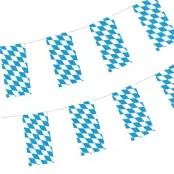 Flaggirlang Bayersk Blå