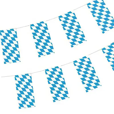 Flaggirlang Bayersk Blå