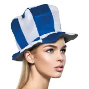 Höghatt Blå/Vit - One size