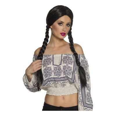 Natascha Svart Peruk - One size