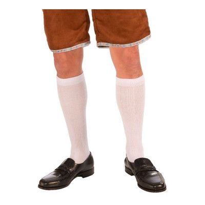 Oktoberfest Knästrumpor Vita