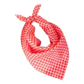 Oktoberfest Scarf Röd/Vit - One size