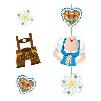 Oktoberfestkläder Hängande Dekoration