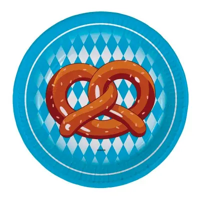 Pappersassietter Oktoberfest Kringla