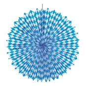 Pappersblomma Bayersk Blå Hängande Dekoration