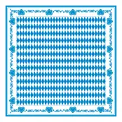 Snibbdukar Bayersk Blå