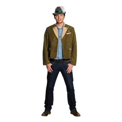 Tyrolerjacka Grön - Large