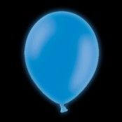 LED-Ballonger Blå - 5-pack