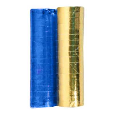 Serpentin Blå/Guld - 2-pack
