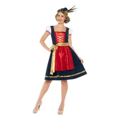 Claudia Bavarian Deluxe Maskeraddräkt - Large