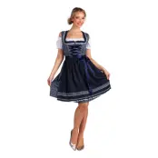 Oktoberfest Dirndl Katja Deluxe Maskeraddräkt - 42