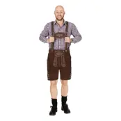 Oktoberfest Lederhosen Maskeraddräkt - 50