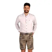 Oktoberfest Lederhosen Shorts Super Deluxe Vintage Beige - 62