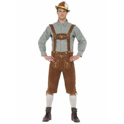 Oktoberfest/Lederhosen Maskeraddräkt L