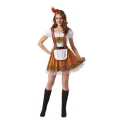 Tysk Bondflicka Maskeraddräkt - One size