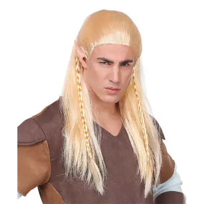 Alv Lång Blond Peruk - One size