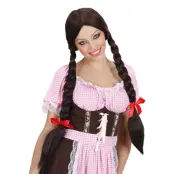 Gretel Brun Peruk - One size